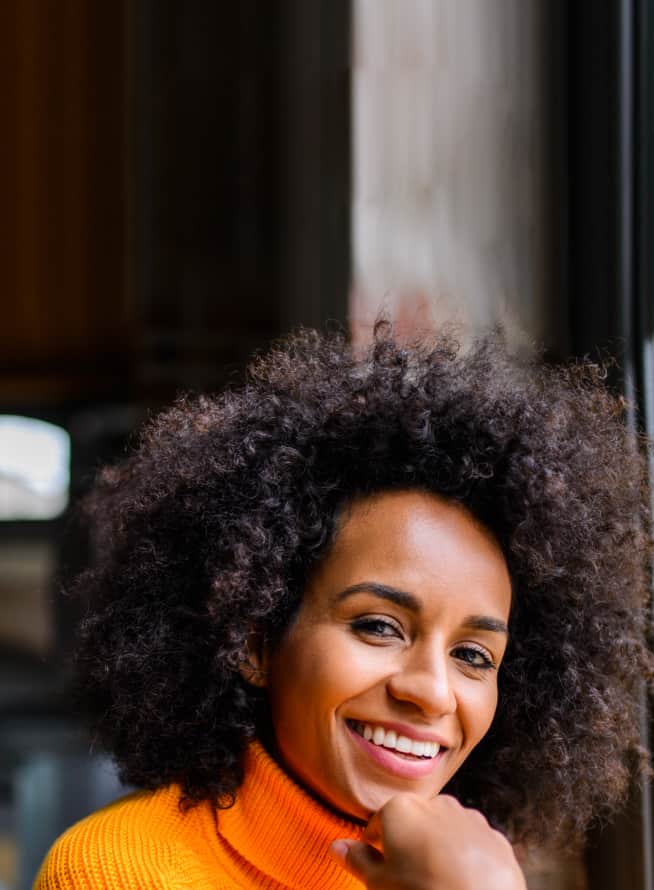 Woman Smiling